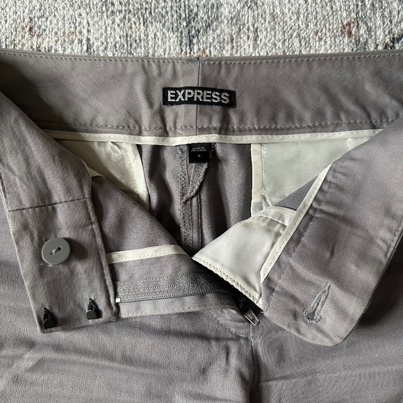 Express Tailored Shorts (Gray) - Picture 1 of 3